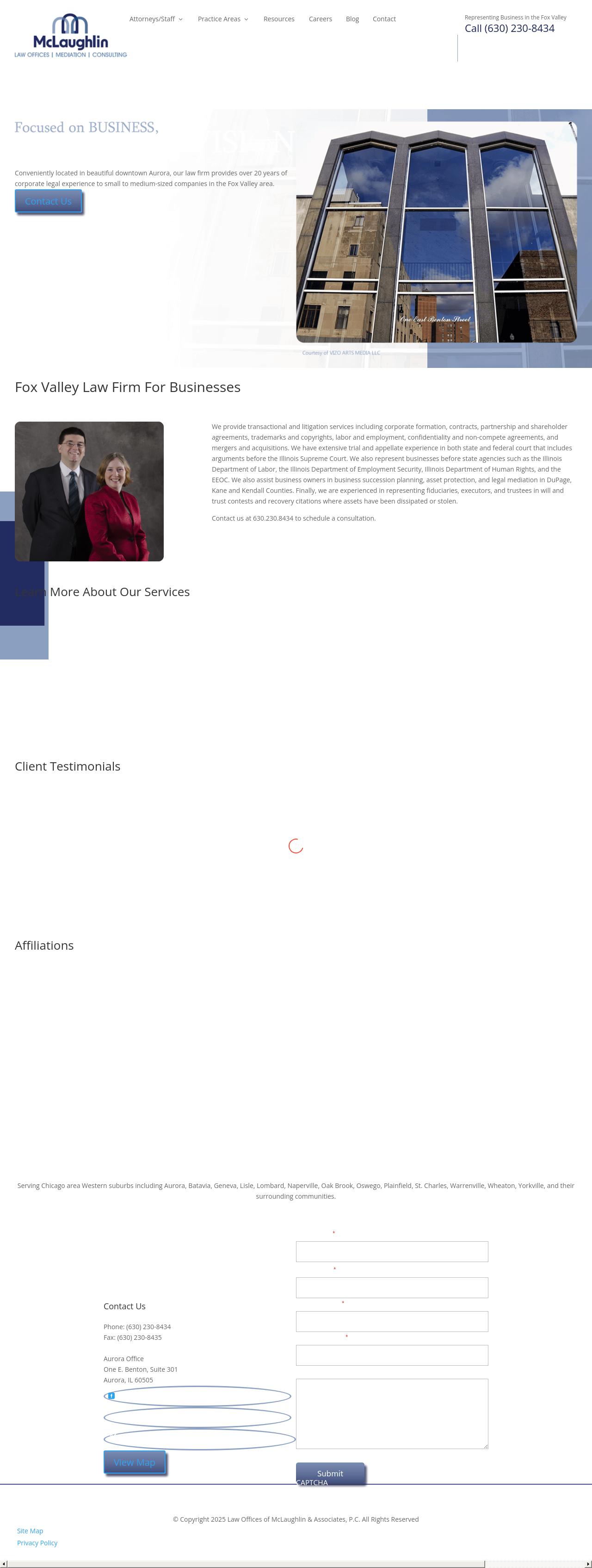 Law Offices of McLaughlin and Associates, P.C. - Aurora IL Lawyers