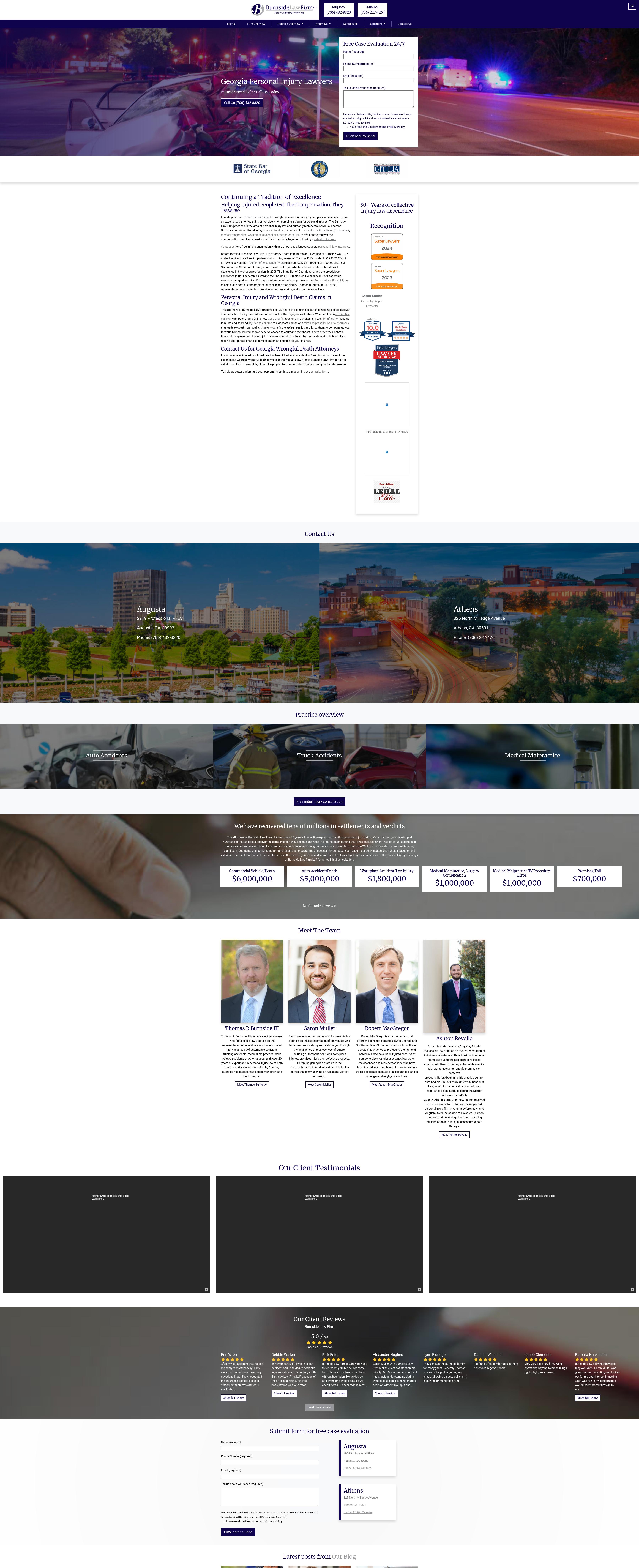 Burnside Law Firm, LLP - Athens GA Lawyers