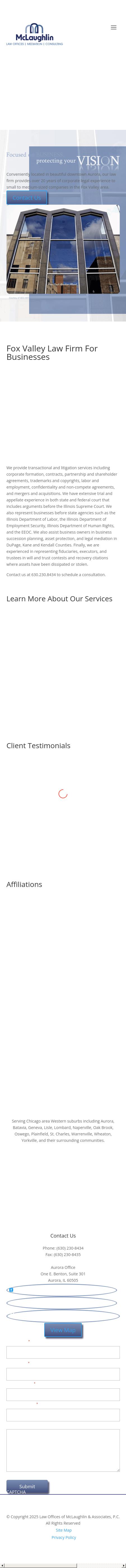 Law Offices of McLaughlin and Associates, P.C. - Aurora IL Lawyers