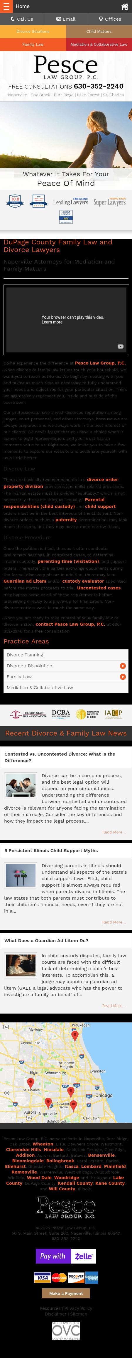 Pesce Law Group, P.C. - Naperville IL Lawyers