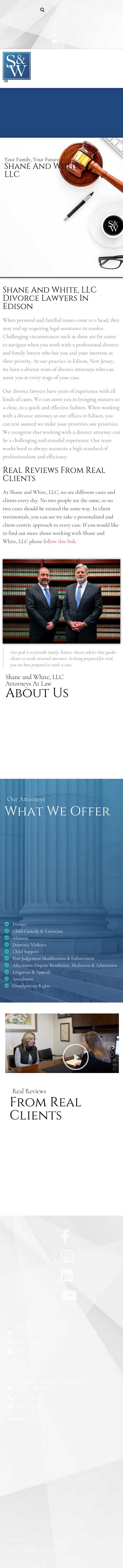 Shane and White, LLC - Edison NJ Lawyers