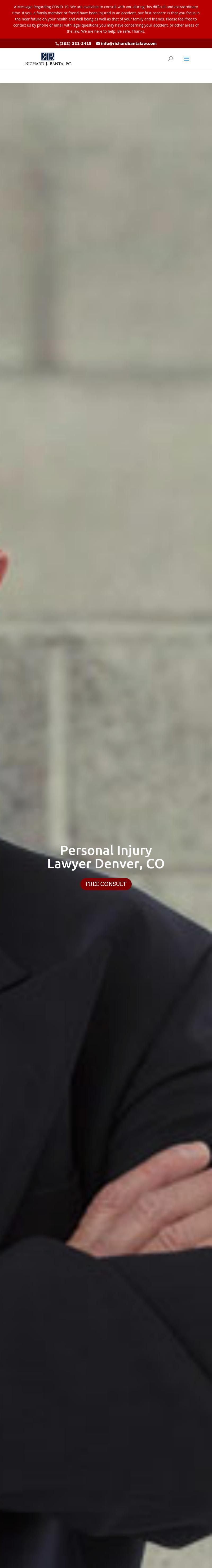Richard J. Banta, P.C. - Denver CO Lawyers