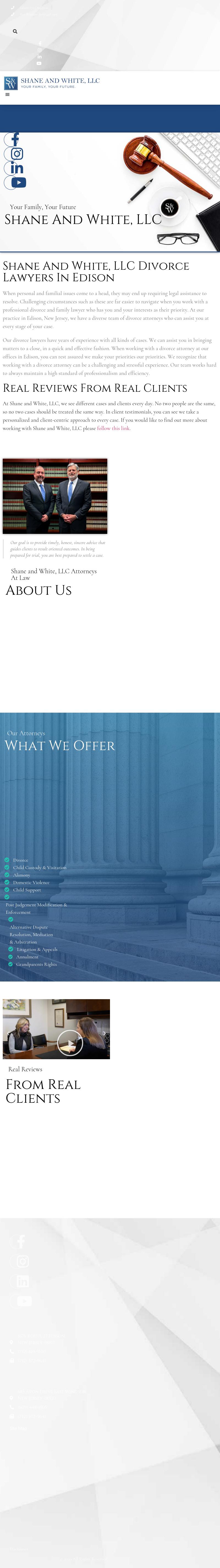 Shane and White, LLC - Edison NJ Lawyers